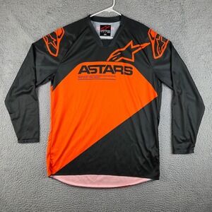 ALPINESTARS Racer Motocross Supermatic Jersey Mens 2XL Orange Black